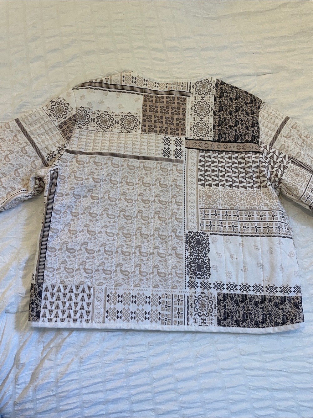 Patchwork Button-Jacket - Picture 6 of 6
